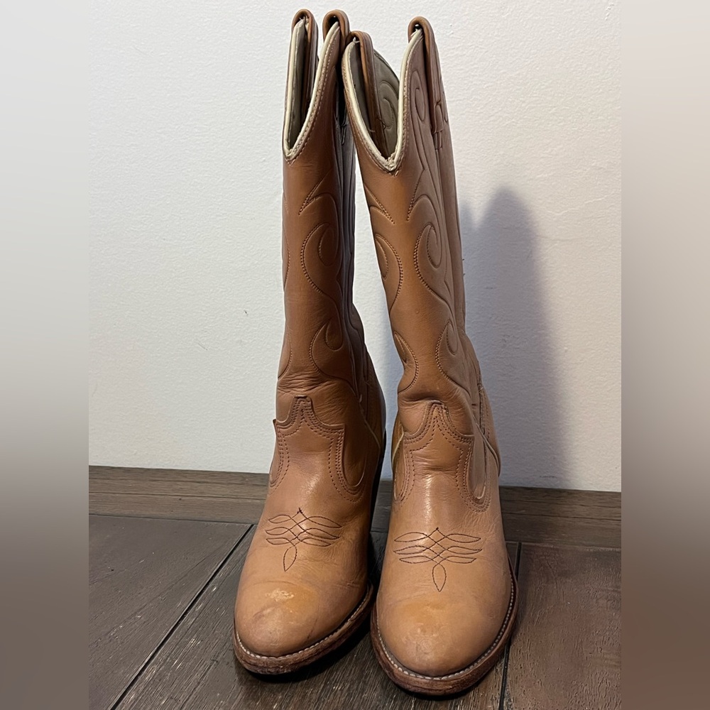 Vintage Acme Campus Western Cowgirl Boots Womens size 6.5 - Picture 4 of 12
